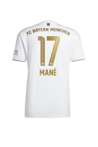 Fotbalové Dres Bayern Munich Sadio Mane #17 Venkovní Oblečení 2022-23 Krátký Rukáv